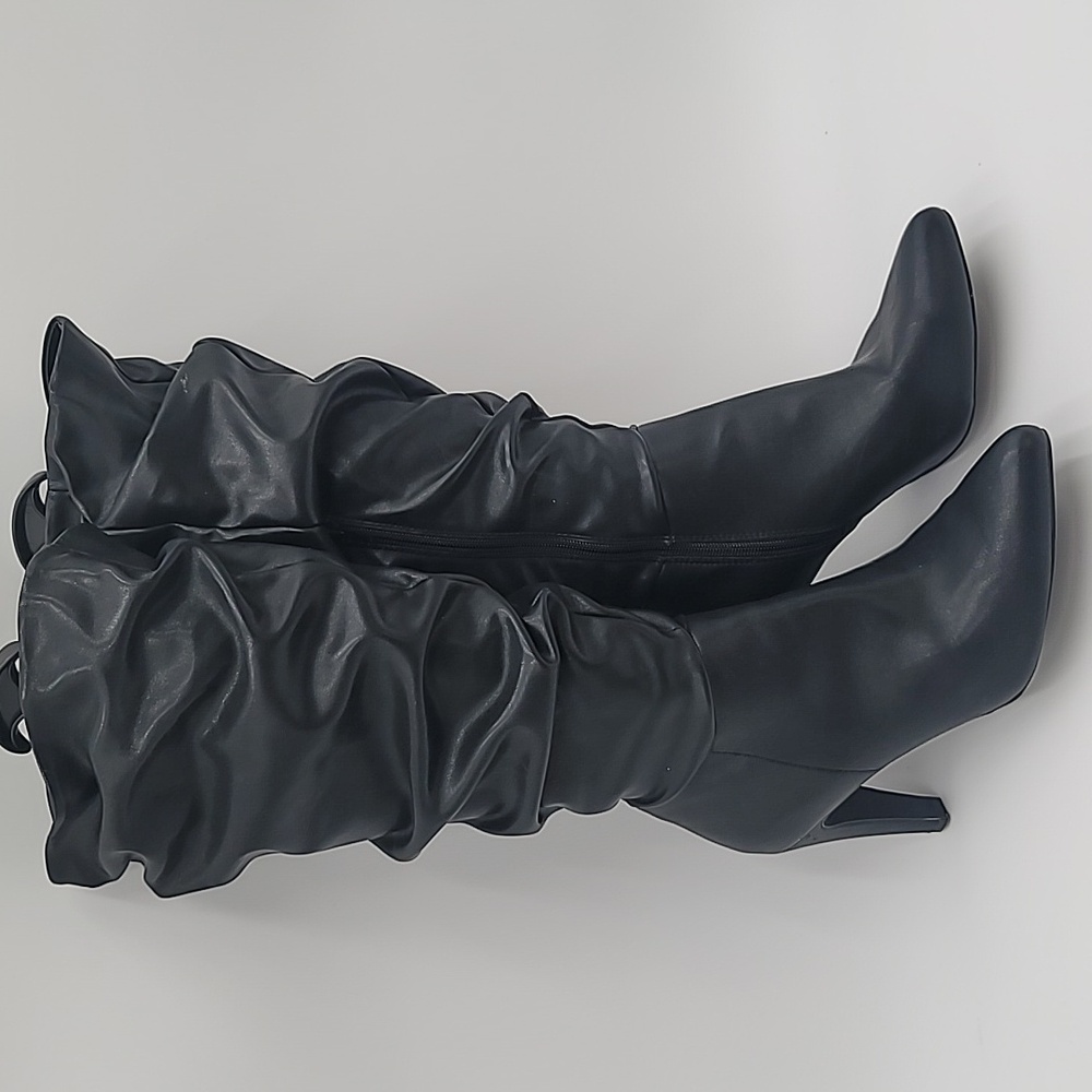 CHRISTIAN SIRIANO sz10 slouchy high heel sexy boot